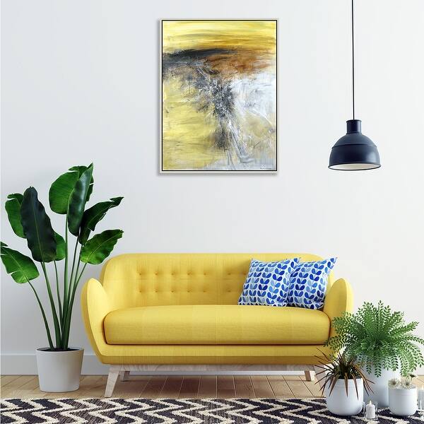 ki2041 by Zao WouKi Giclee Print Oil Painting Silver Frame Size 17" x 21" Bed Bath & Beyond